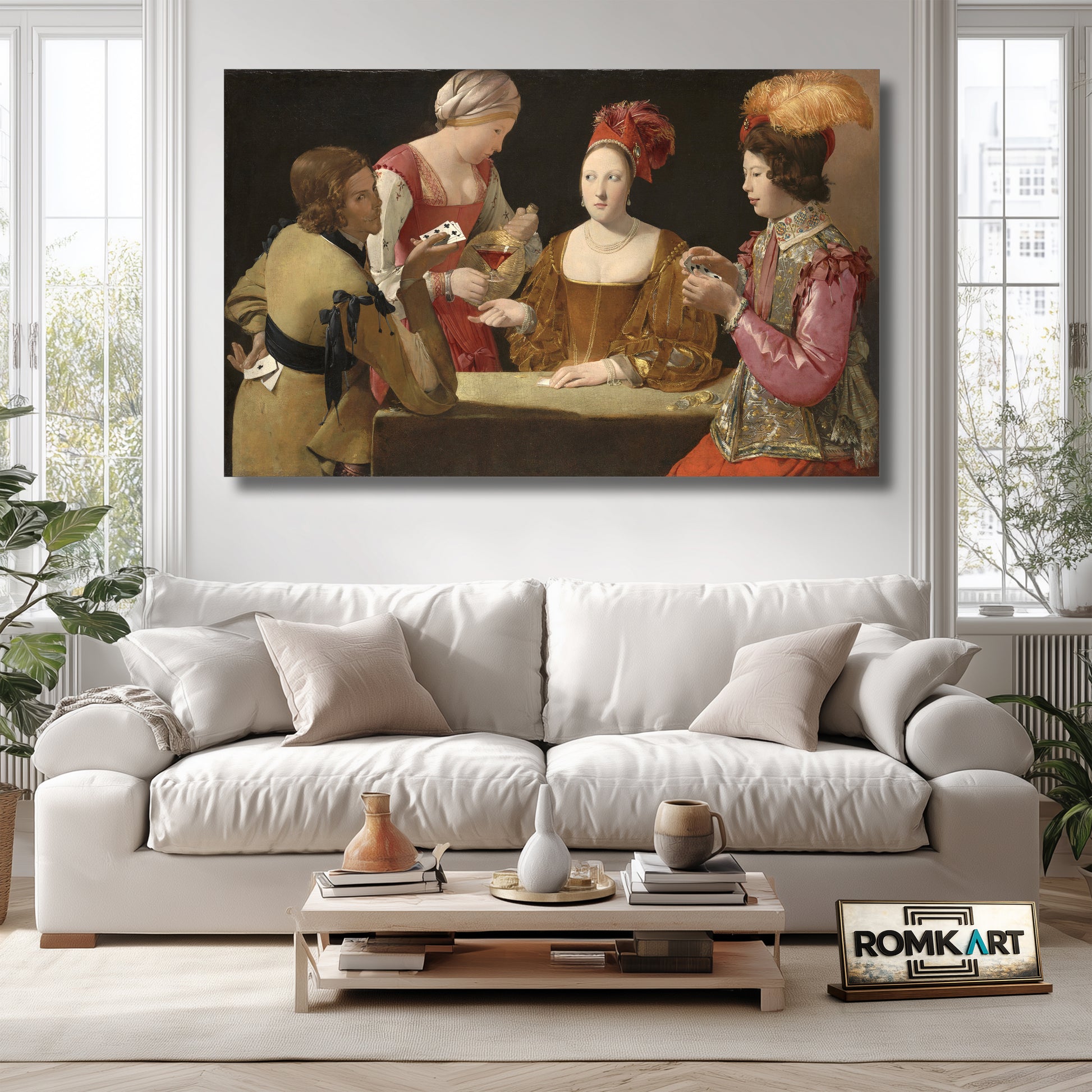 Georges De La Tour The Cheat With The Ace Of Clubs – Reproduction