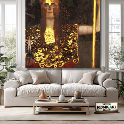 Gustav Klimt Pallas Athena 1898 – Reproduction