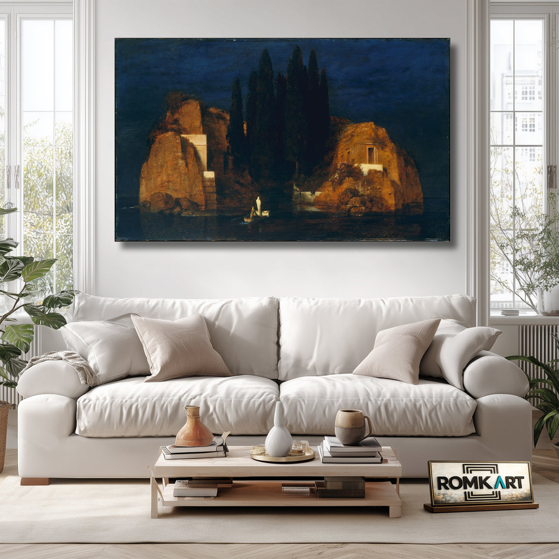 Arnold Bocklin Isle Of The Dead New York Version 1880 – Reproduction