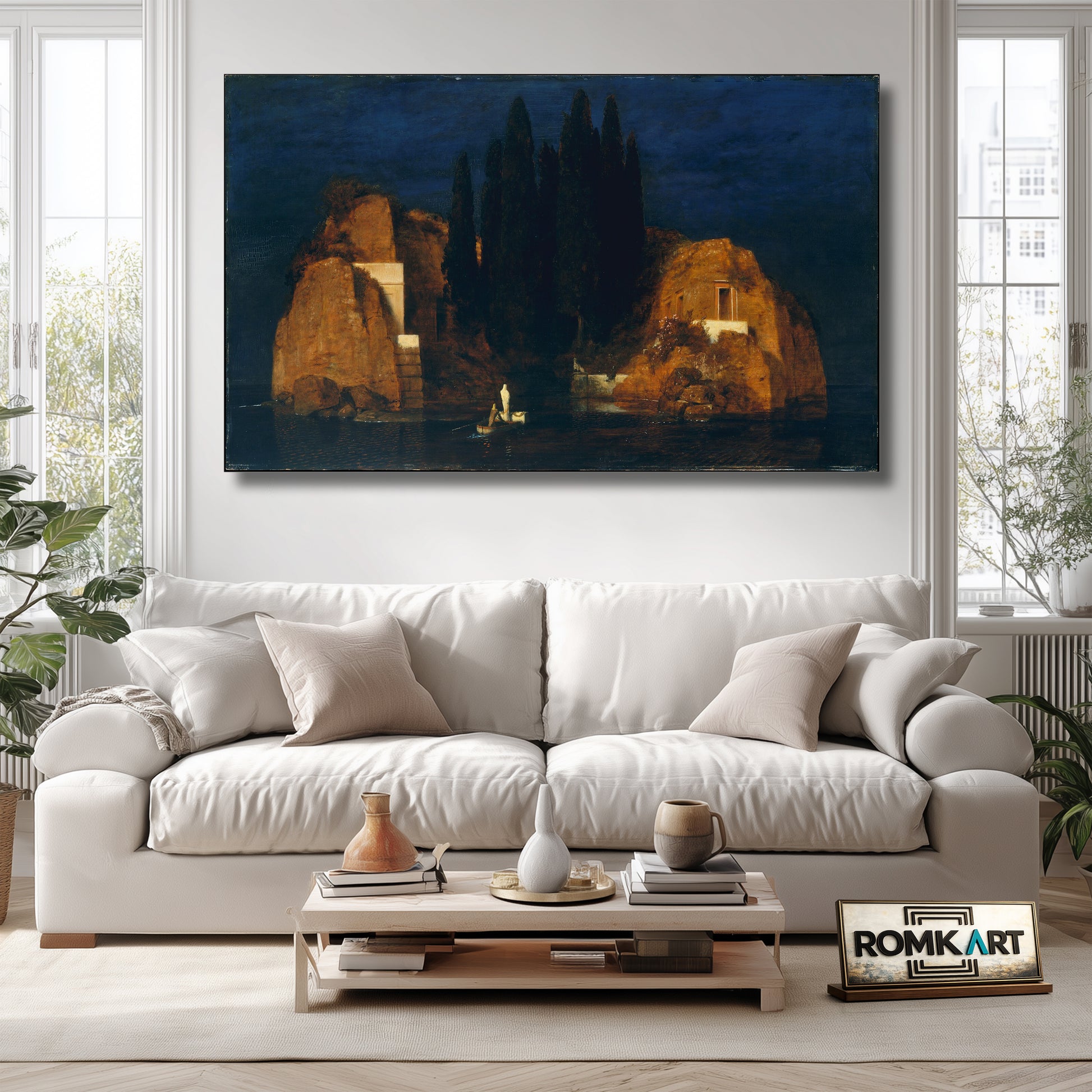 Arnold Bocklin Isle Of The Dead New York Version 1880 – Reproduction