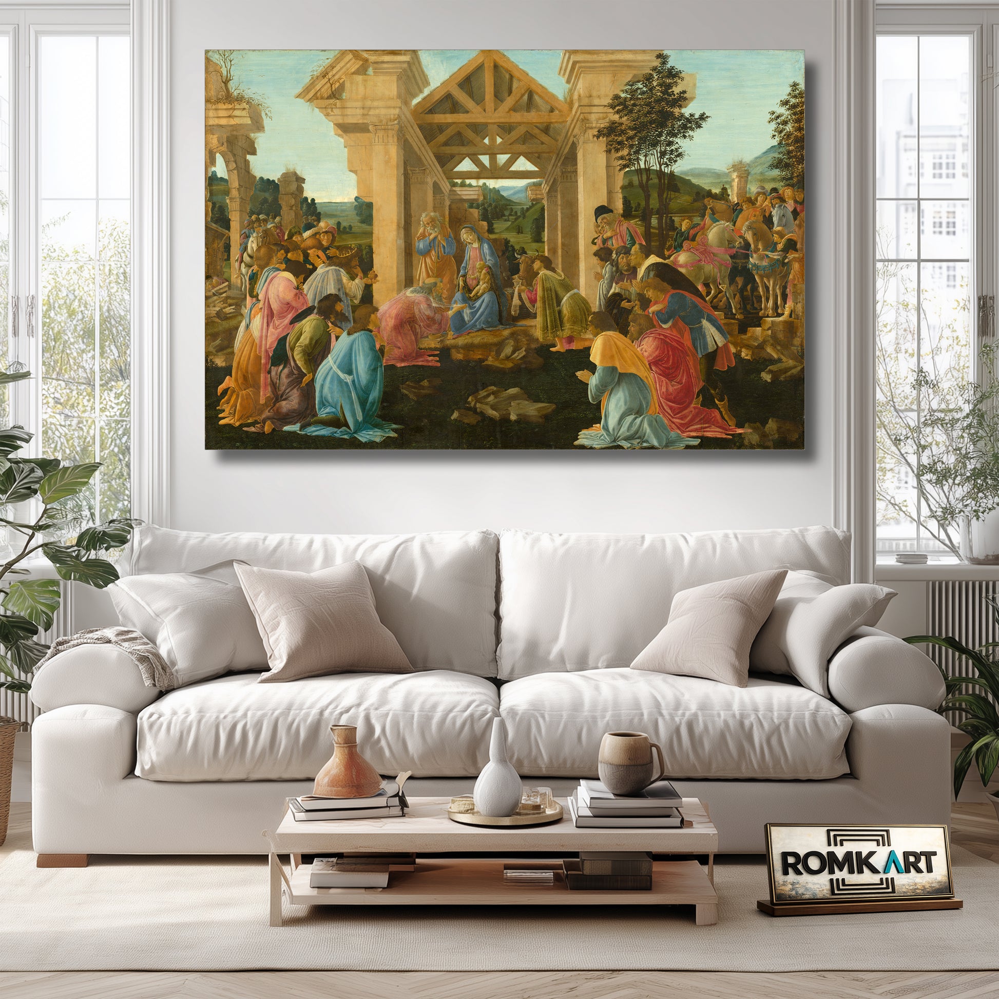 Sandro Botticelli Adoration Of The Magi 1478- 1482 – Reproduction