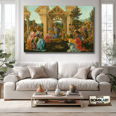 Sandro Botticelli Adoration Of The Magi 1478- 1482 – Reproduction