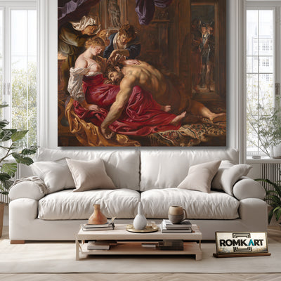 Peter Paul Rubens Samson And Delilah C 1609-1610 – Reproduction