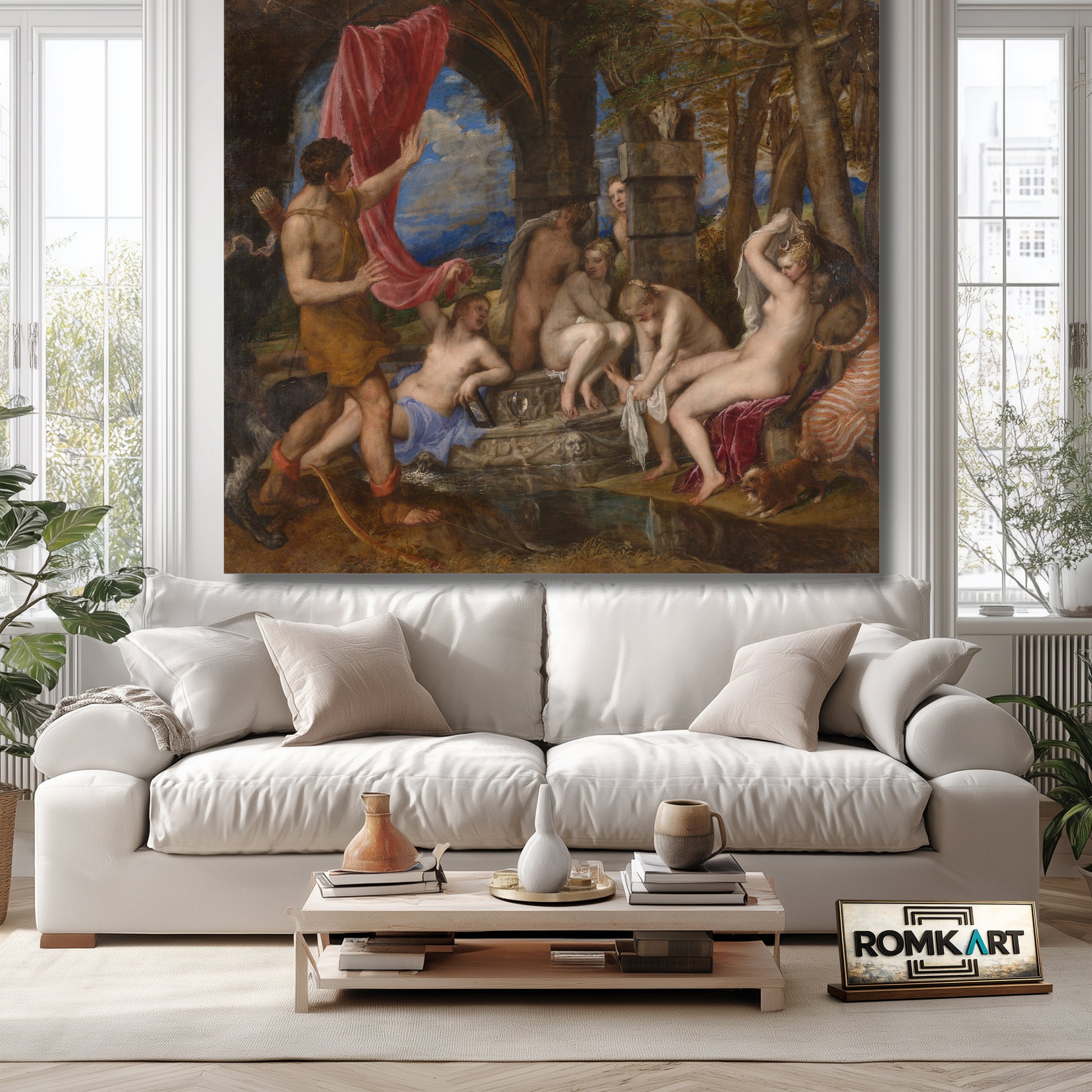 Titian Diana And Actaeon 1559 – Reproduction