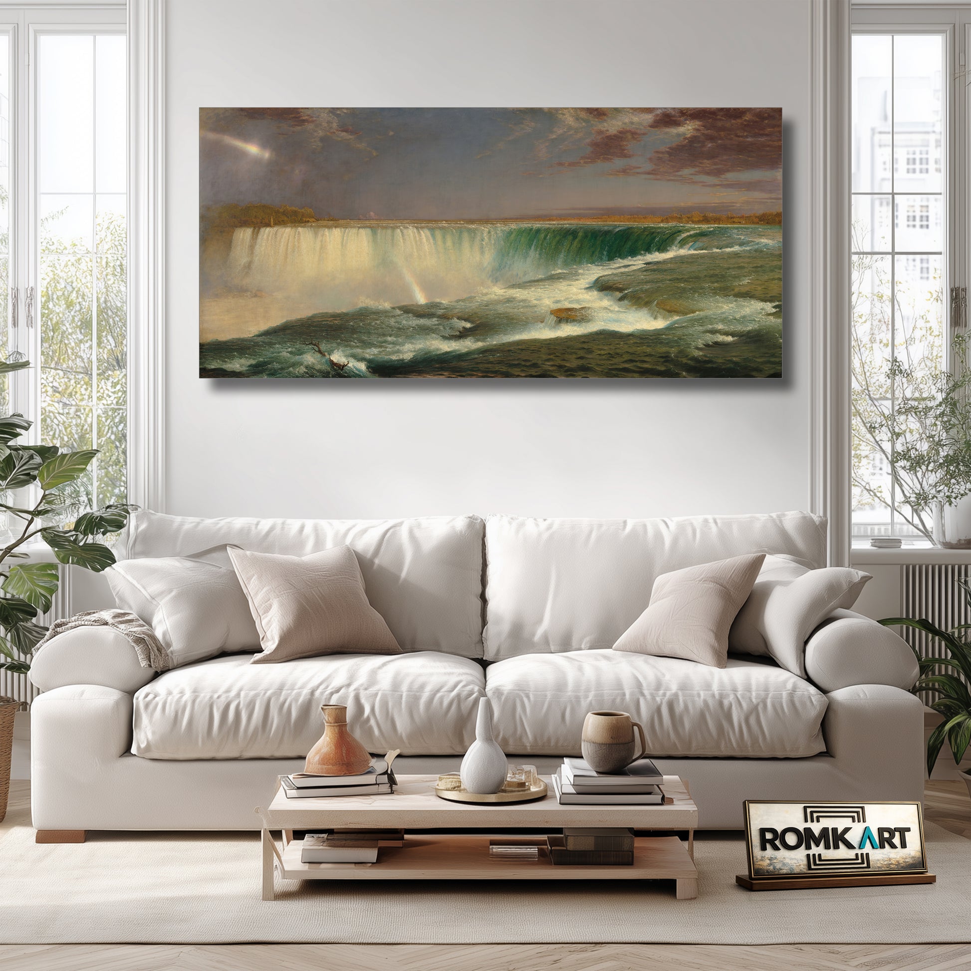 Frederic Edwin Church Niagara Falls 1857 – Reproduction