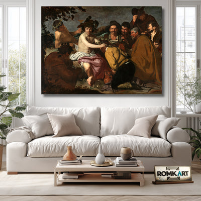 Diego Velazquez The Triumph Of Bacchus Or Los Borrachos 1628-1629 – Reproduction