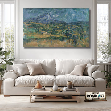 Paul Cezanne Mont Sainte-victoire 1902-1906 – Reproduction