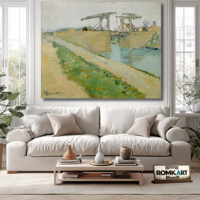 Vincent Van Gogh The Langlois Bridge 1888 – Reproduction