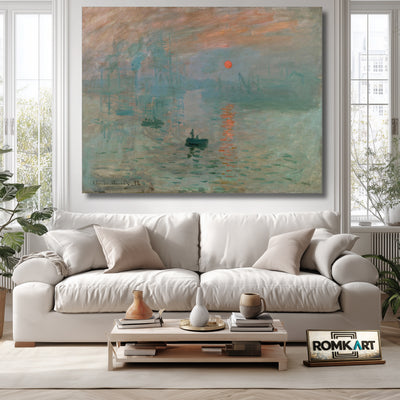 Claude Monet Impression Sunrise – Reproduction