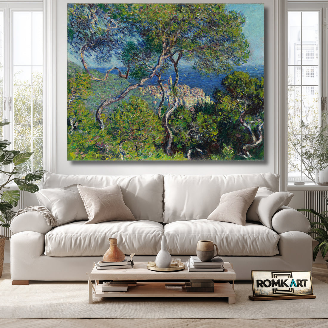 Claude Monet Bordighera 1884 – Reproduction