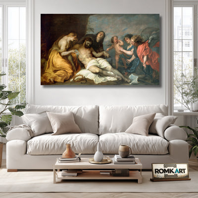 Anthony Van Dyck The Lamentation Over The Dead Christ 1635 – Reproduction