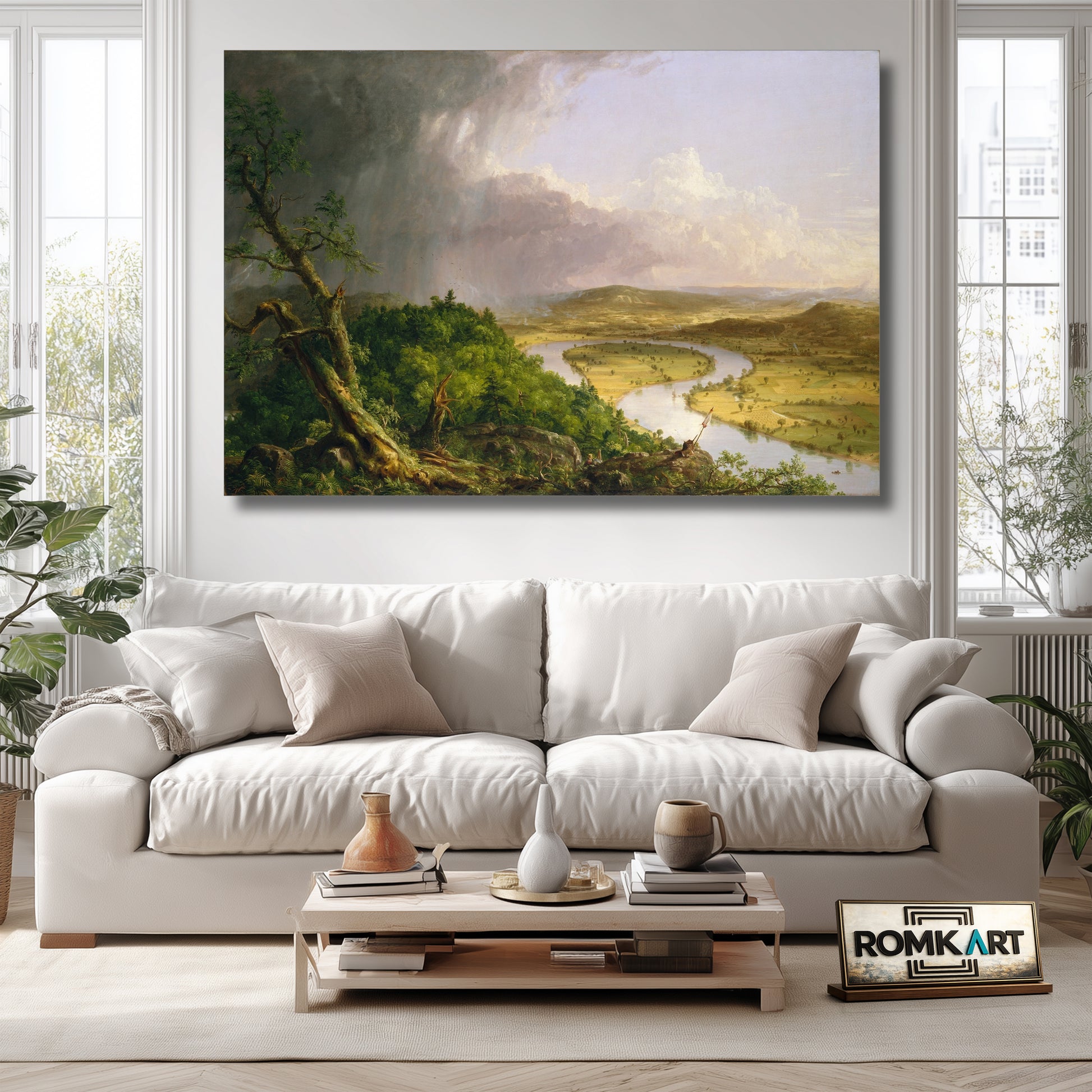 Thomas Cole The Oxbow 1836 – Reproduction