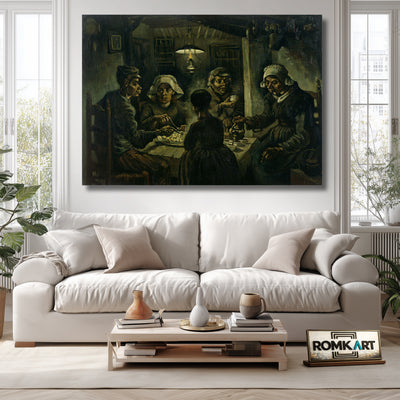 Vincent Van Gogh The Potato Eaters 1885 – Reproduction