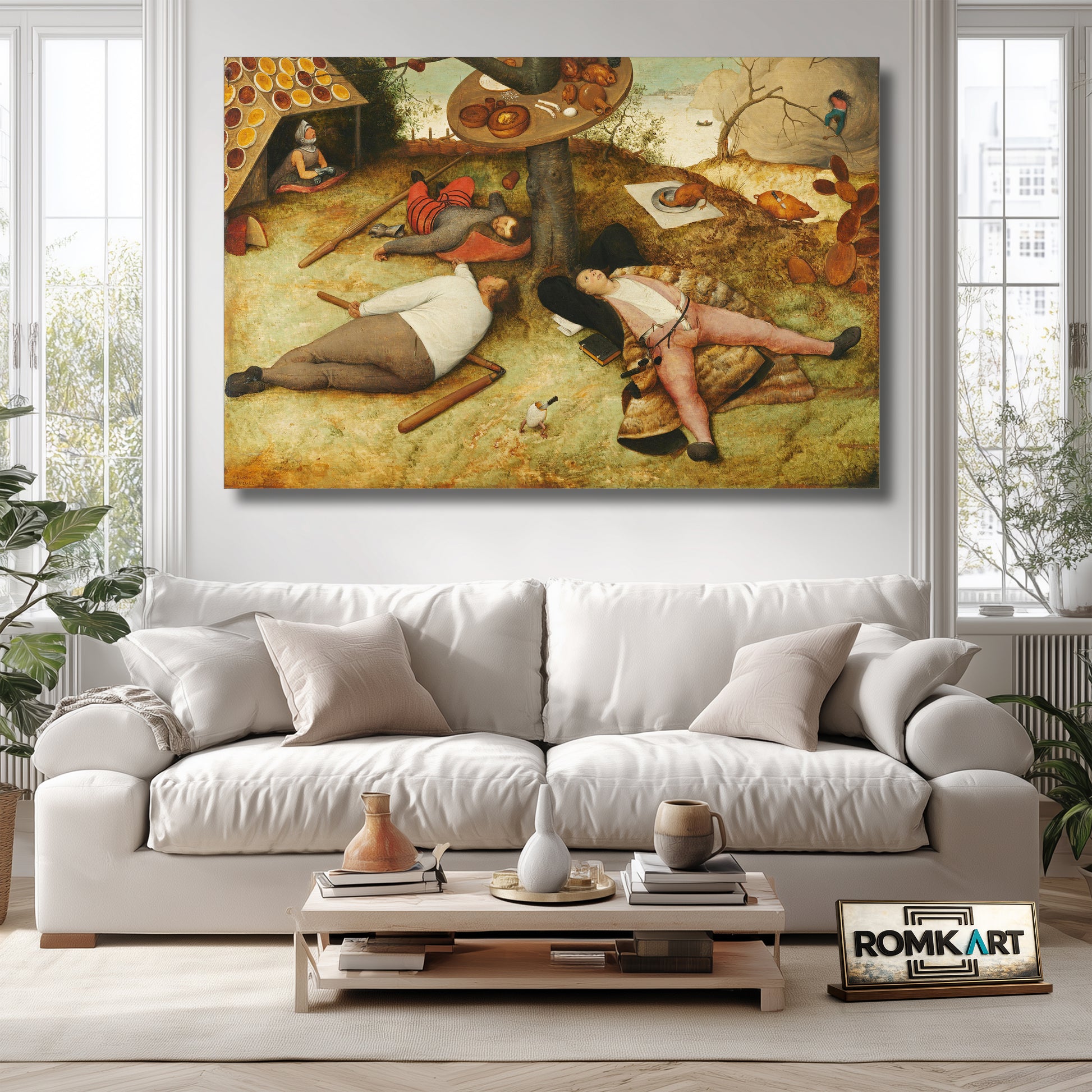 Pieter Brueghel The Elder The Land Of Cockaigne 1567 – Reproduction