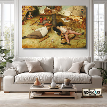 Pieter Brueghel The Elder The Land Of Cockaigne 1567 – Reproduction