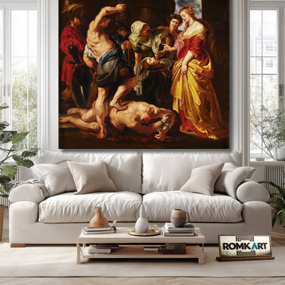 Peter Paul Rubens Salome Presented With The Head Of Saint John The Baptist 1609 – Reproduction
