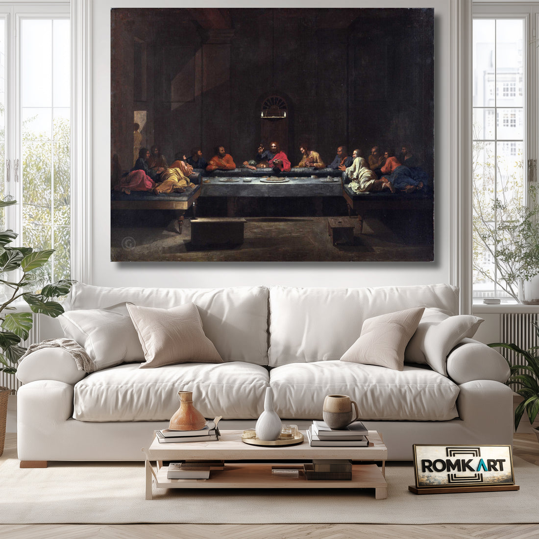 Nicolas Poussin Eucharist 1637-1640 Seven Sacraments – Reproduction