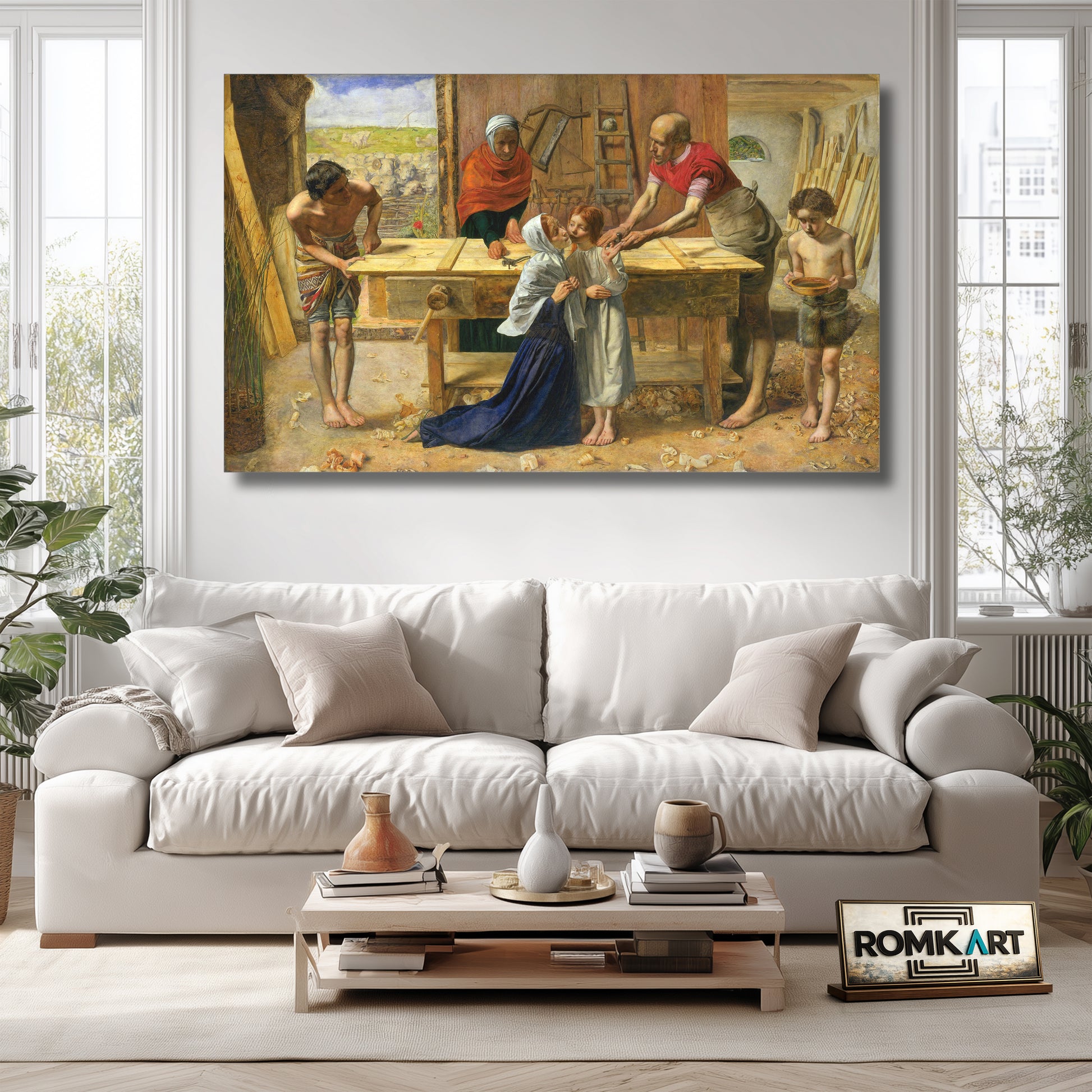John Everett Millais Christ In The House Of His Parents 1849 – Reproduction