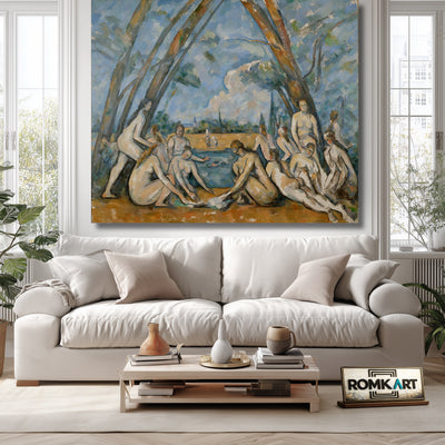 Paul Cezanne Bathers 1890 – Reproduction
