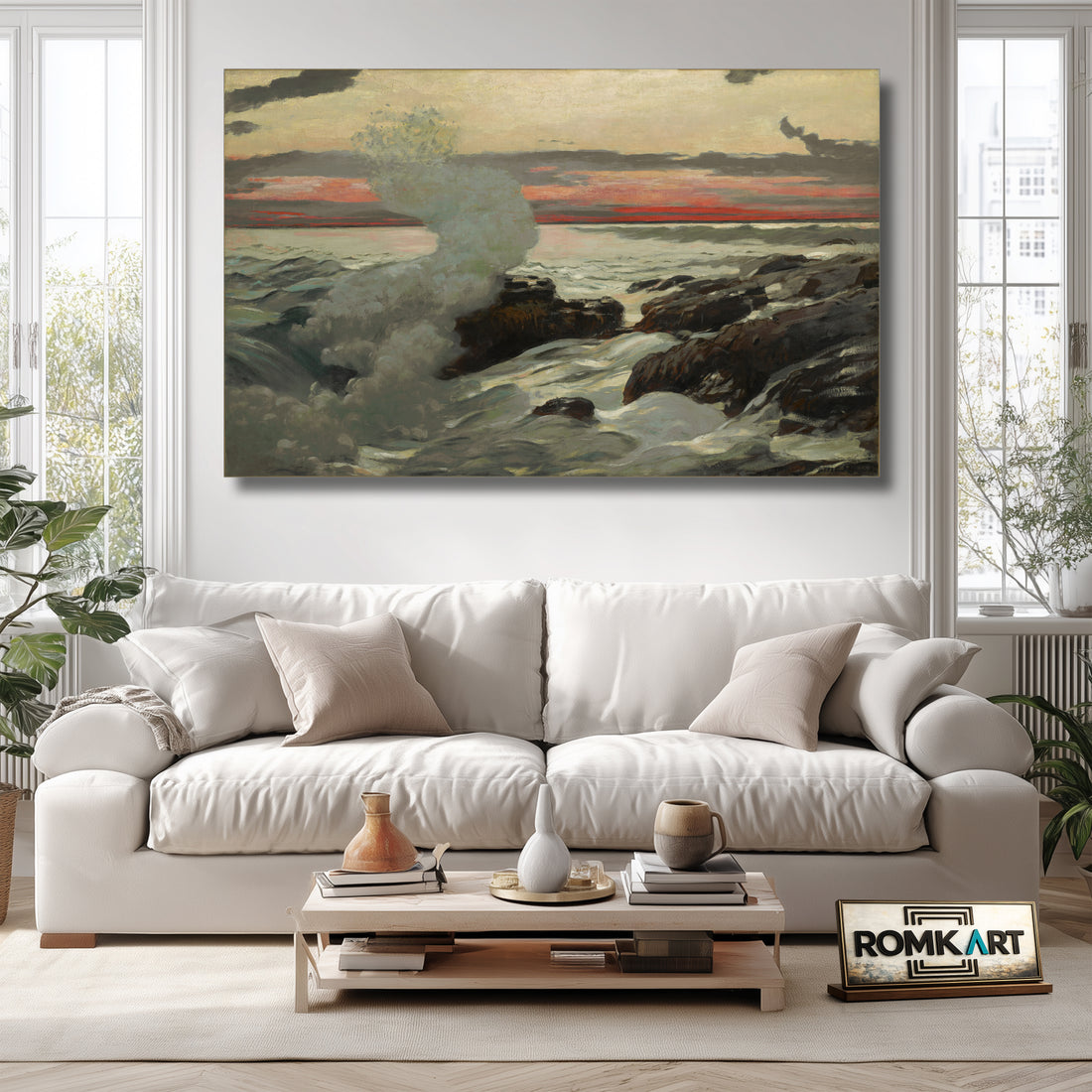 Winslow Homer West Point Prout's Neck 1900 – Reproduction