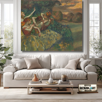 Edgar Degas Four Dancers C 1899 – Reproduction