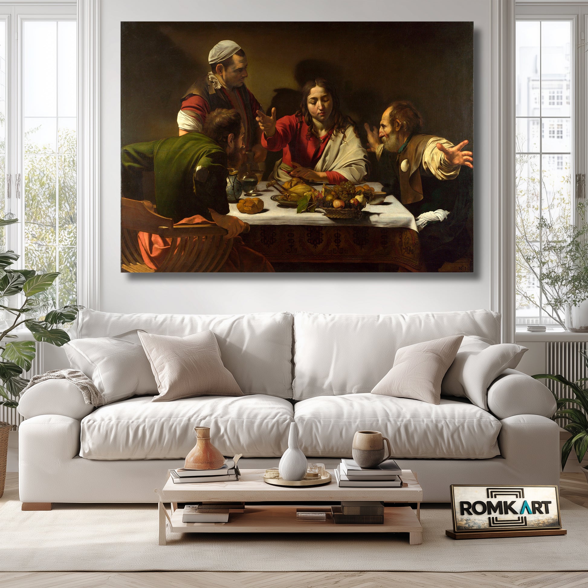 Caravaggio The Supper At Emmaus – Reproduction