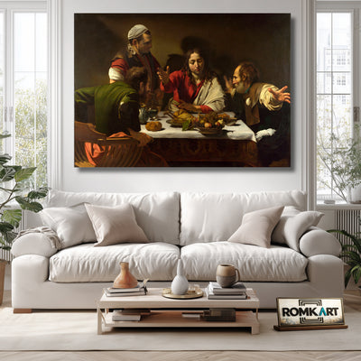 Caravaggio The Supper At Emmaus – Reproduction