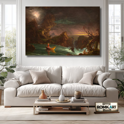 Thomas Cole The Voyage Of Life Manhood 1842 – Reproduction