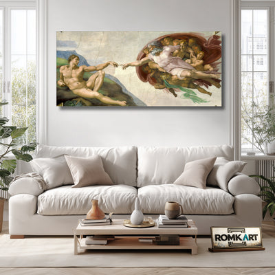 Michelangelo The Creation Of Adam 1508-1512 – Reproduction
