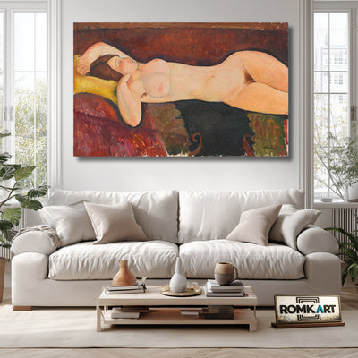 Amedeo Modigliani Reclining Nude 1919 – Reproduction