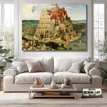 Pieter Bruegel The Elder The Tower Of Babel 1563 – Reproduction