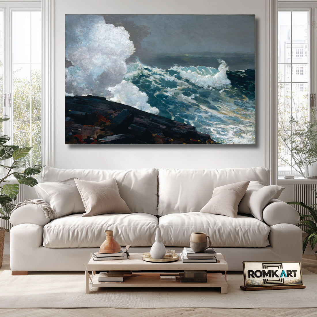 Winslow Homer Northeaster 1895 – Reproduction