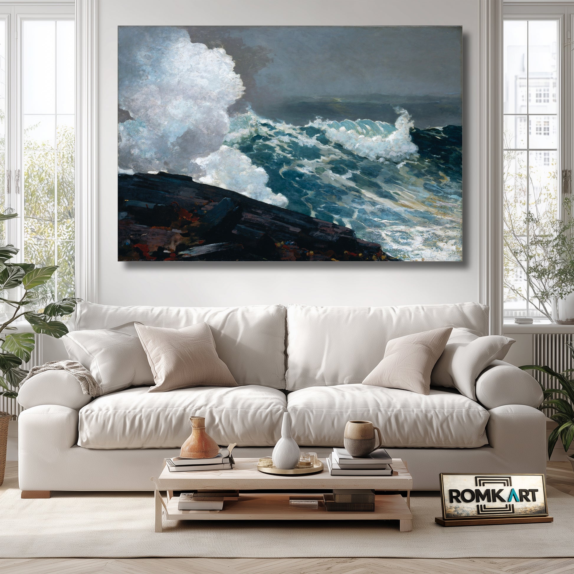Winslow Homer Northeaster 1895 – Reproduction