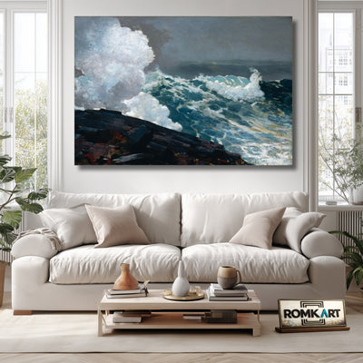 Winslow Homer Northeaster 1895 – Reproduction