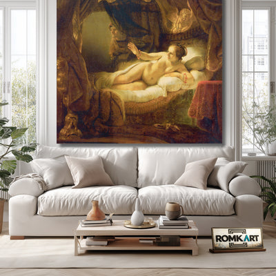 Rembrandt Danae 1636 – Reproduction
