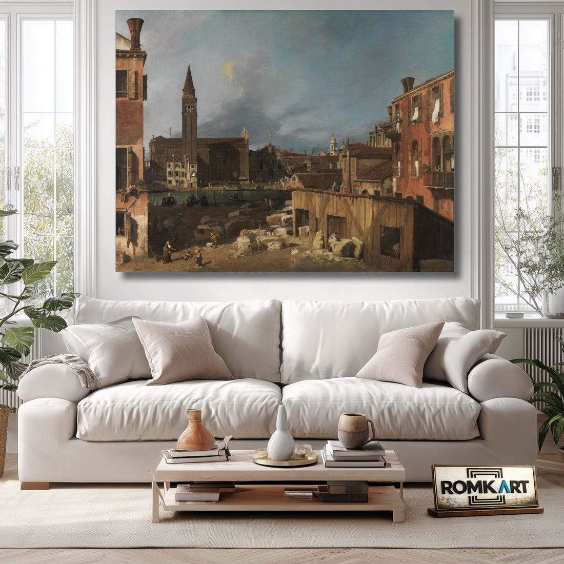 The Stonemason's Yard 1725 – Reproduction