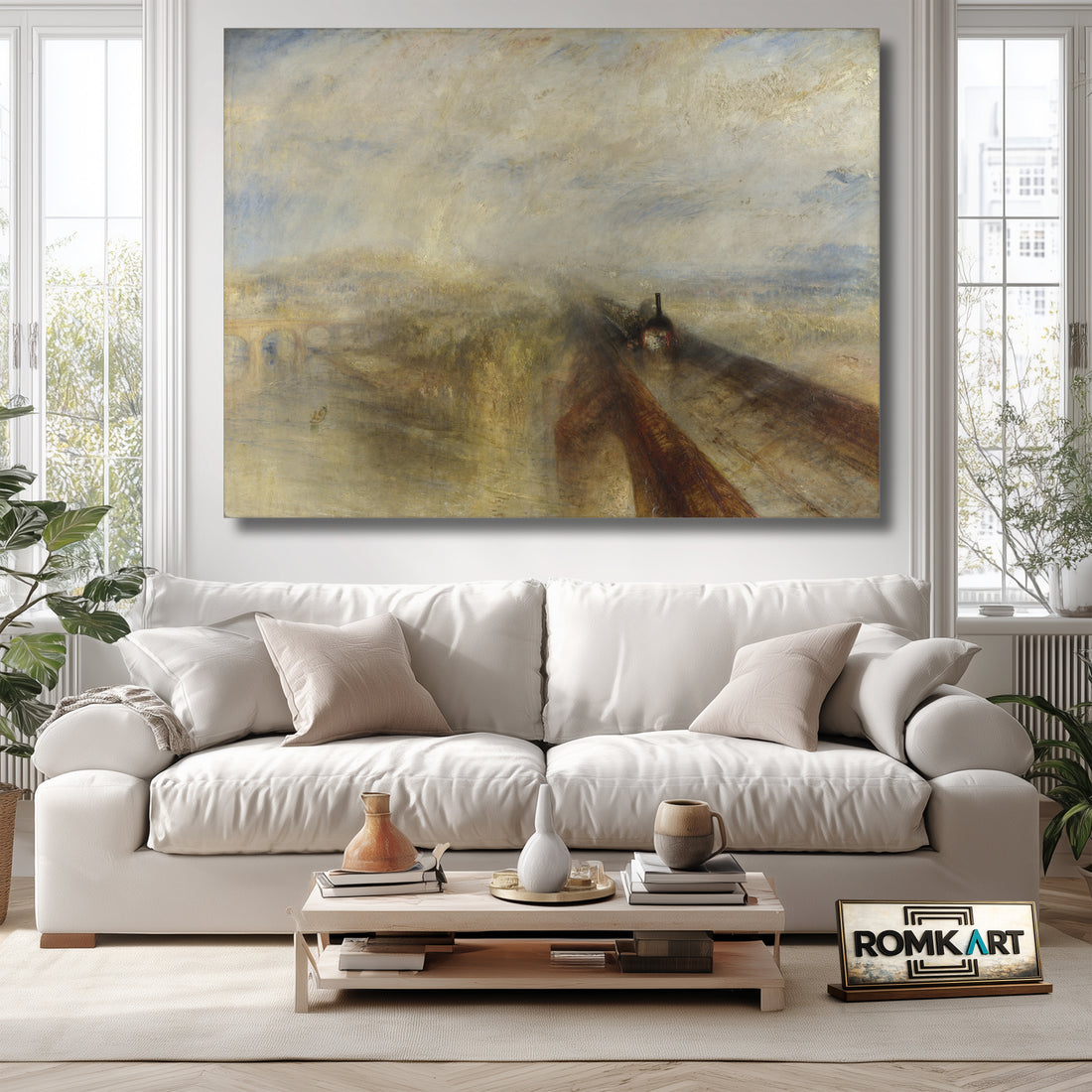 William Turner Rain Steam And Speed The Great Western Railway 1844 – Reproduction