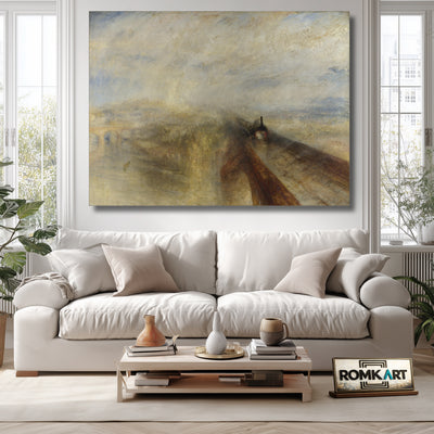 William Turner Rain Steam And Speed The Great Western Railway 1844 – Reproduction