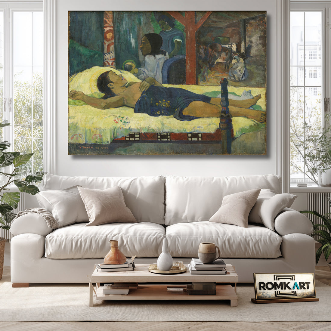 Paul Gauguin The Birth Of Christ 1896 – Reproduction
