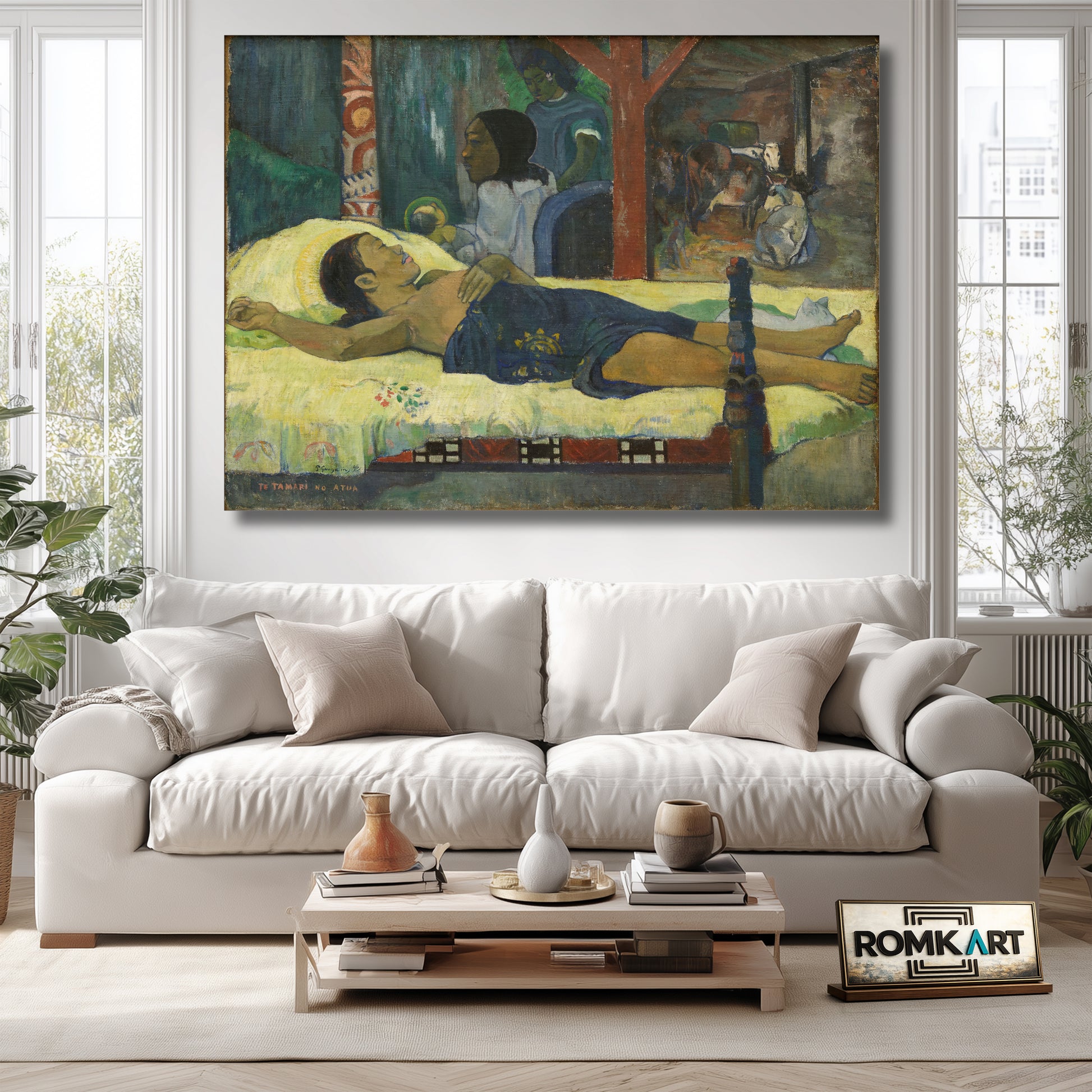 Paul Gauguin The Birth Of Christ 1896 – Reproduction
