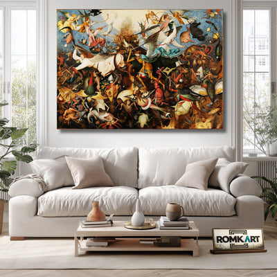 Pieter Bruegel The Elder The Fall Of The Rebel Angel 1562 – Reproduction