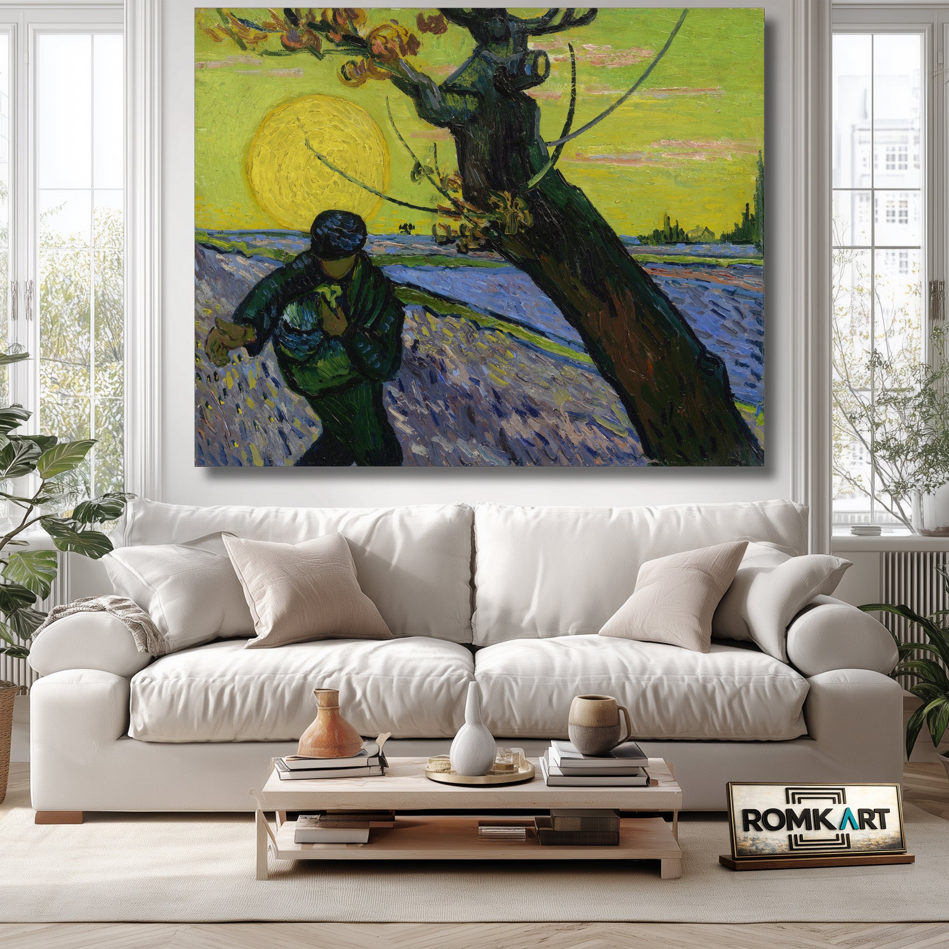 Vincent Van Gogh The Sower 1888 – Reproduction