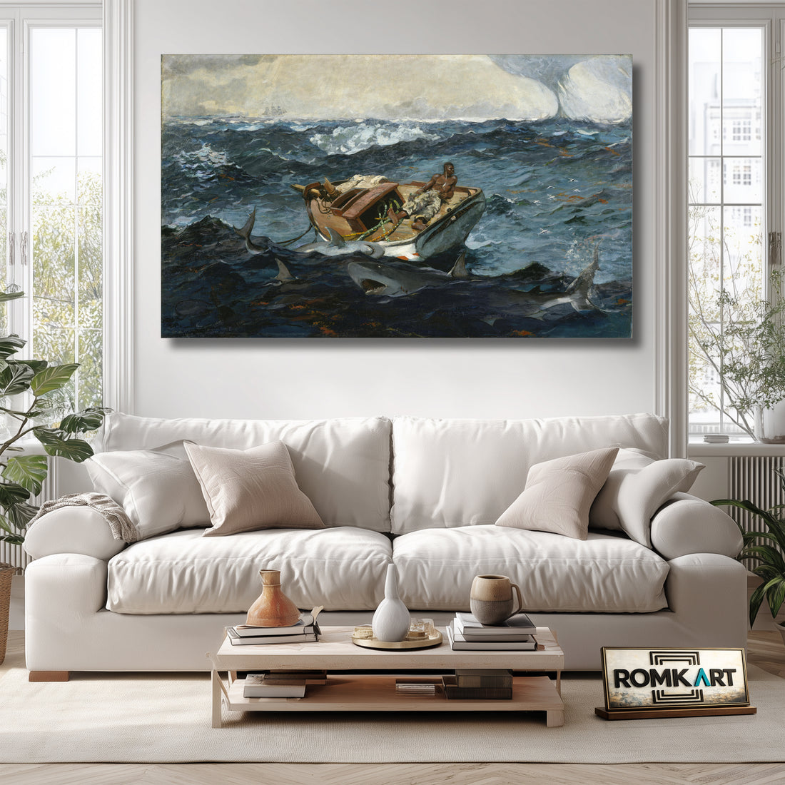Winslow Homer The Gulf Stream 1889 – Reproduction