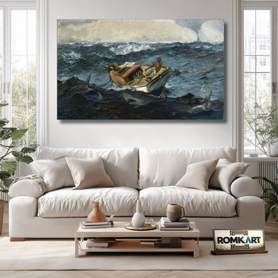Winslow Homer The Gulf Stream 1889 – Reproduction
