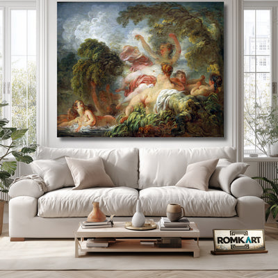 Jean-honor Fragonard The Bathers 1765 – Reproduction