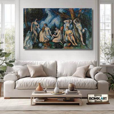 Paul Cezanne The Large Bathers 1894 Barnes Foundation – Reproduction