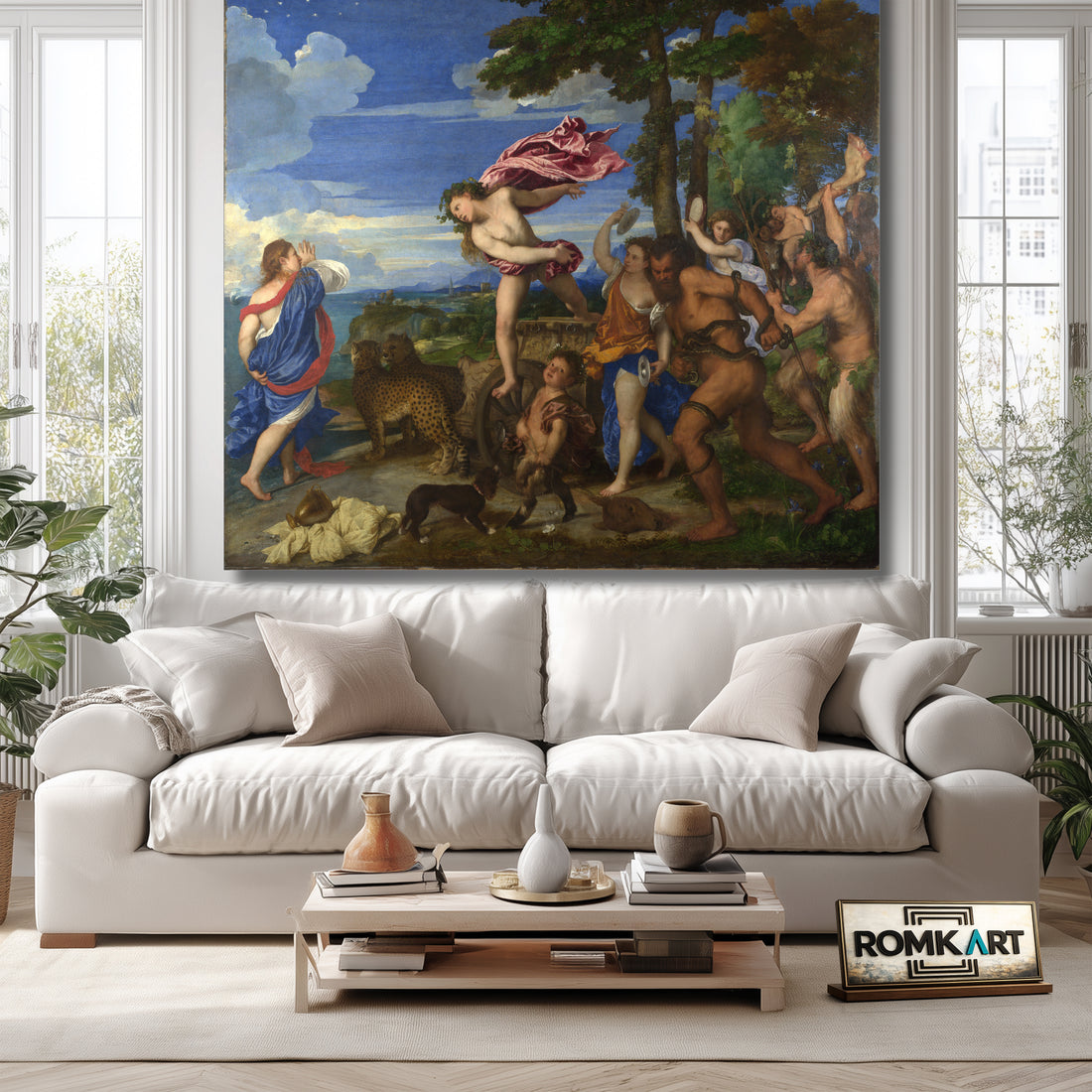 Titian Bacchus And Ariadne 1522 - 1523 – Reproduction
