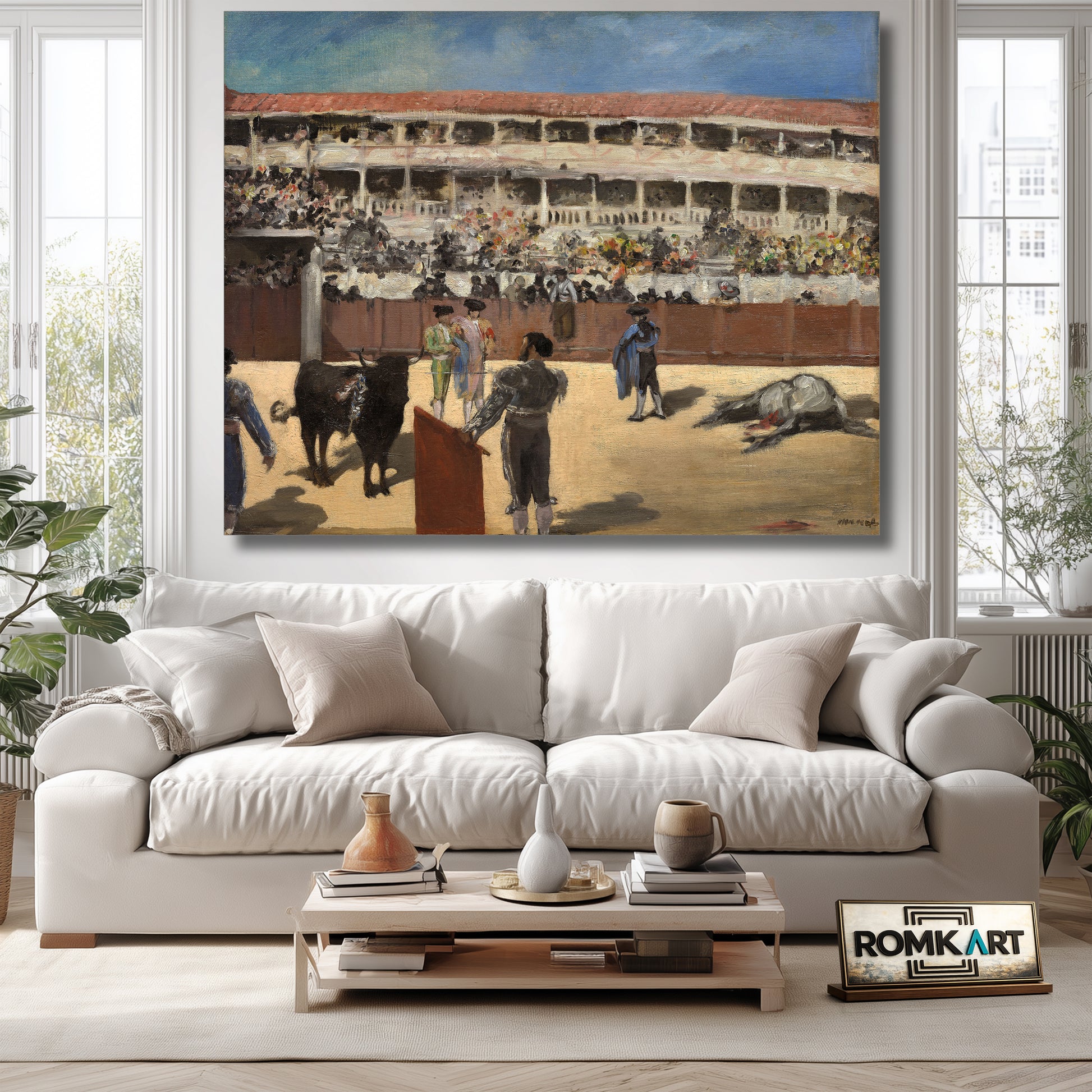 Edouard Manet Bullfight 1865-1866 – Reproduction