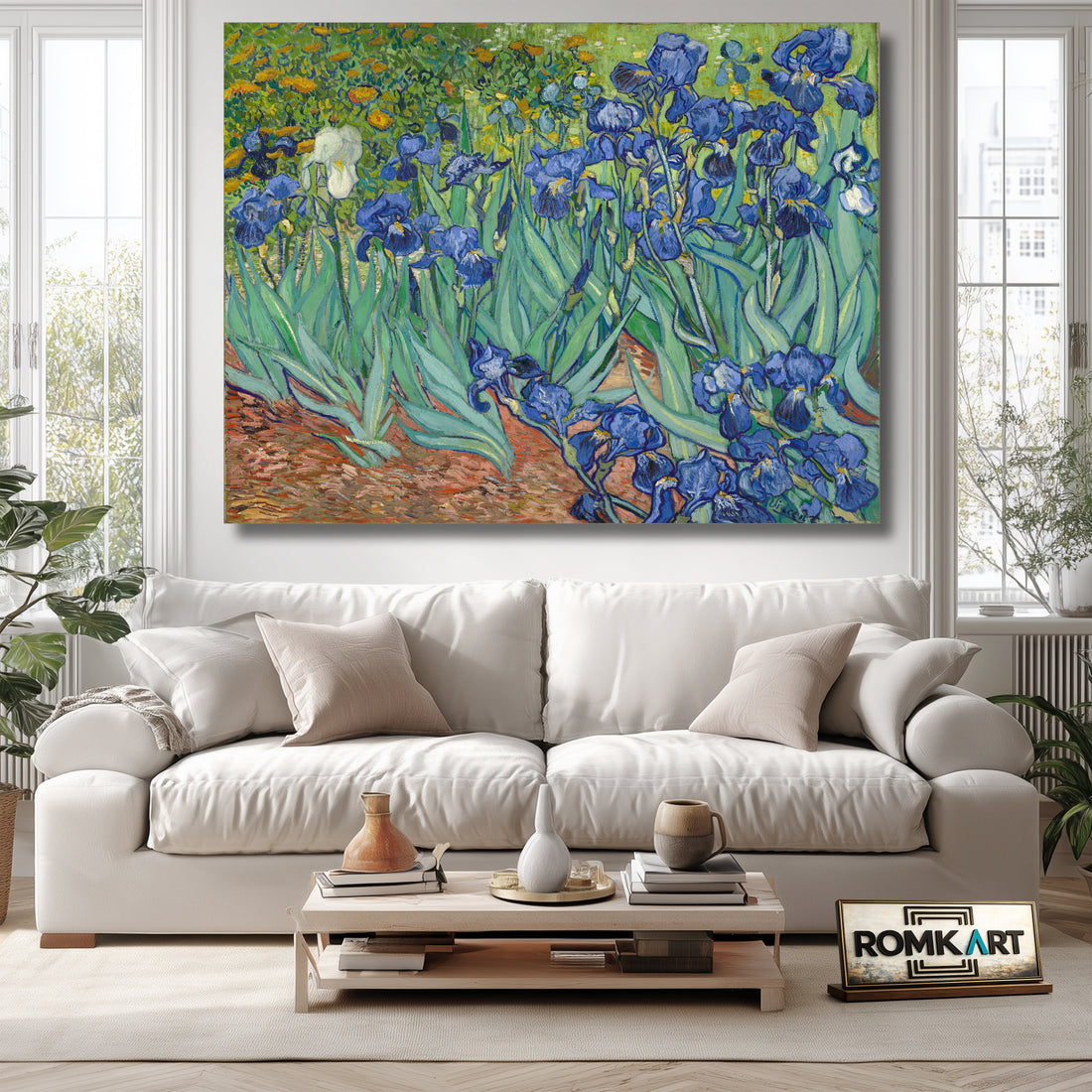Vincent Van Gogh Irises 1889 – Reproduction