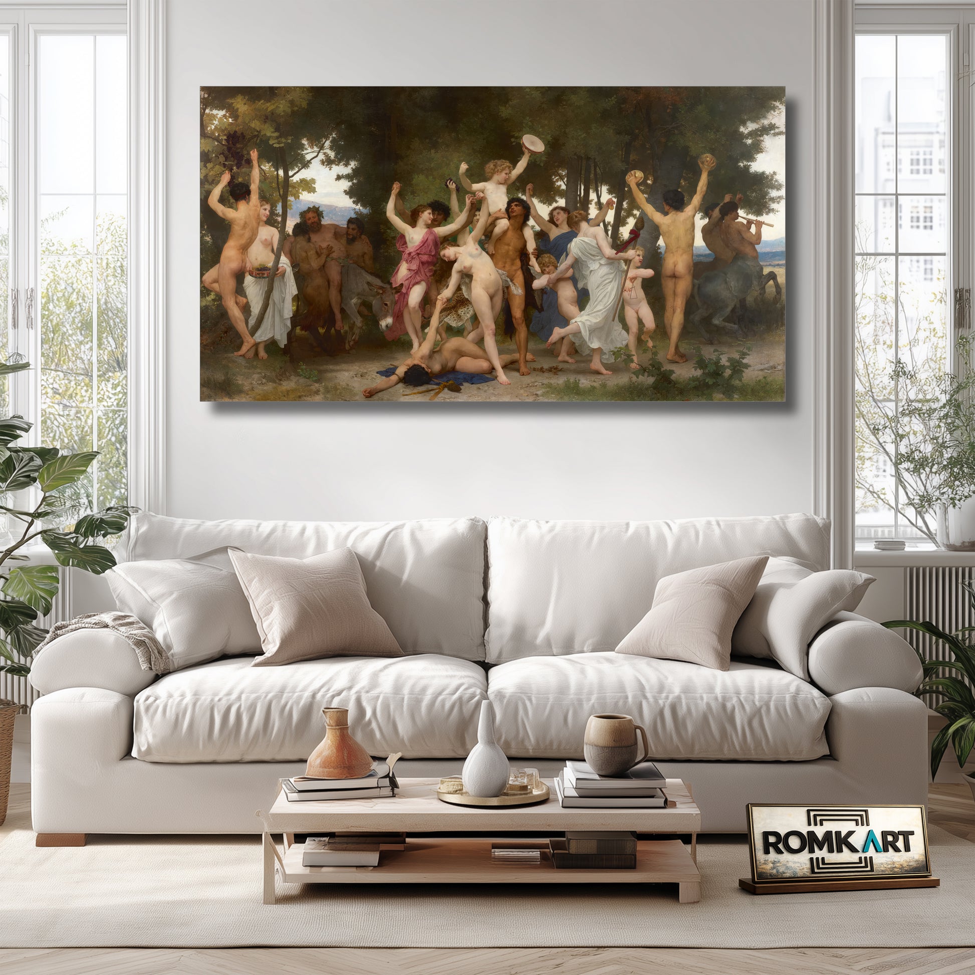 William-adolphe Bouguereau The Youth Of Bacchus 1884 – Reproduction